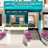 Thiết kế phòng khám sản phụ khoa Đức Tâm